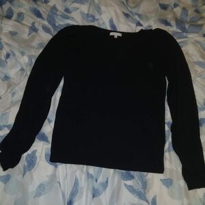 Z Supply Black Ribbed Top